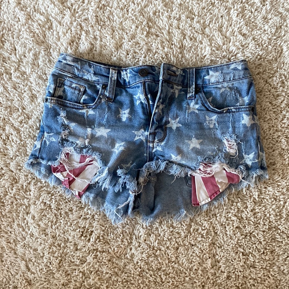 Mossimo Supply Co, high rise shorts